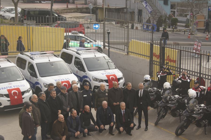 KARTAL EMNİYET MÜDÜRLÜĞÜNE YENİ ARAÇLAR KAZANDIRILDI