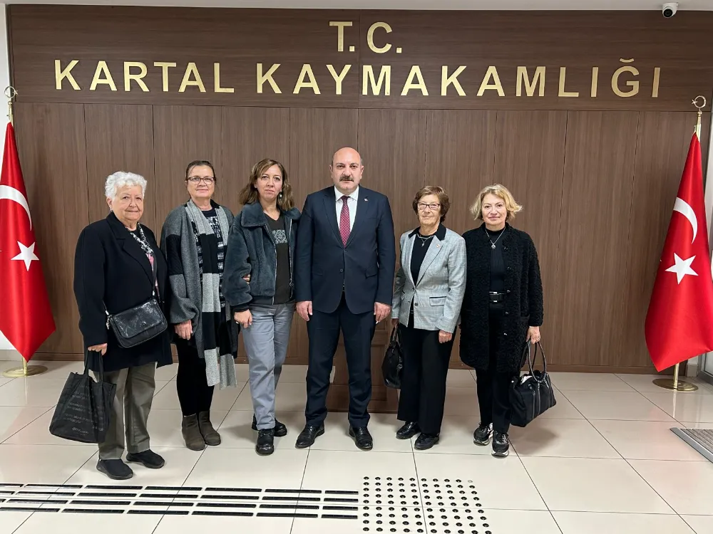 KARTAL ANNELER DERNEĞİNDEN KAYMAKAM ÇAKICI’YA ZİYARET