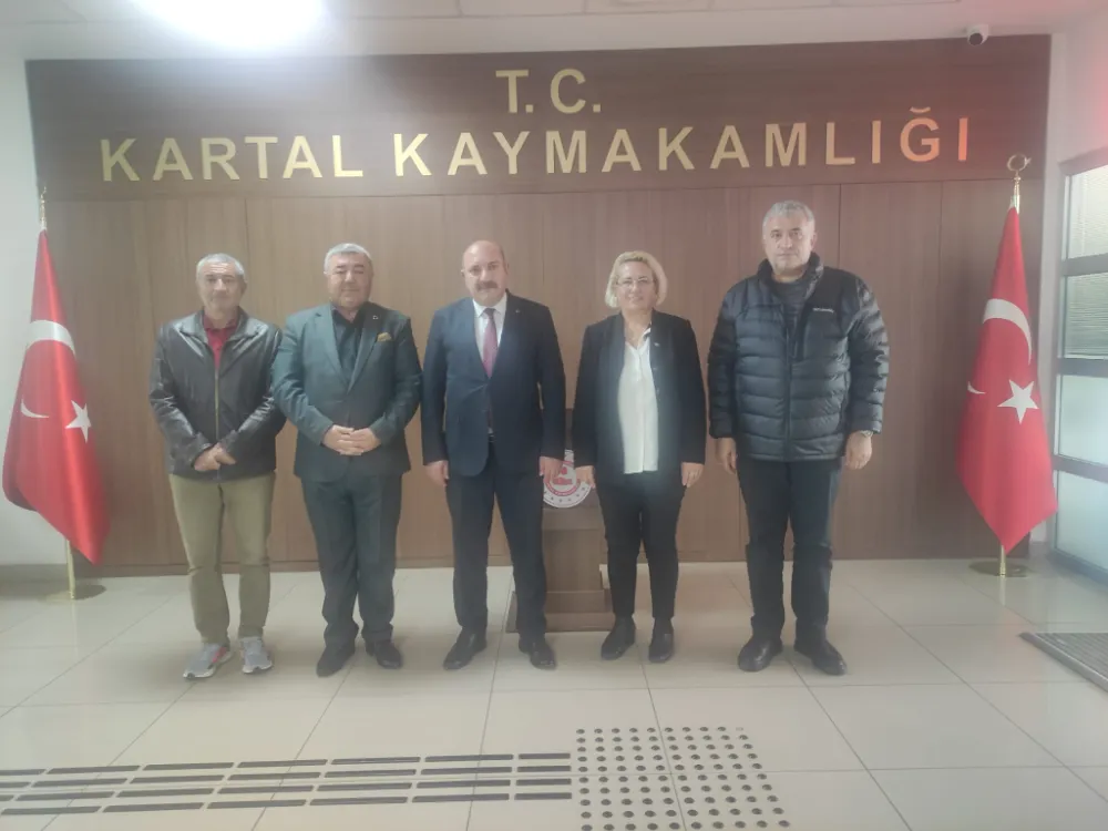 ALTINBAŞAK  DERNEĞİNDEN KAYMAKAM ÇAKICI’YA ZİYARET
