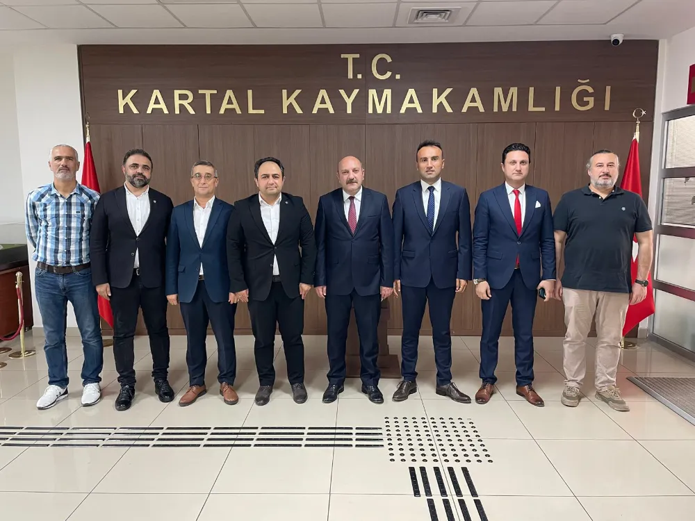 EĞİTİM BİR-SEN’DEN  KAYMAKAM ÇAKICIYA ZİYARET