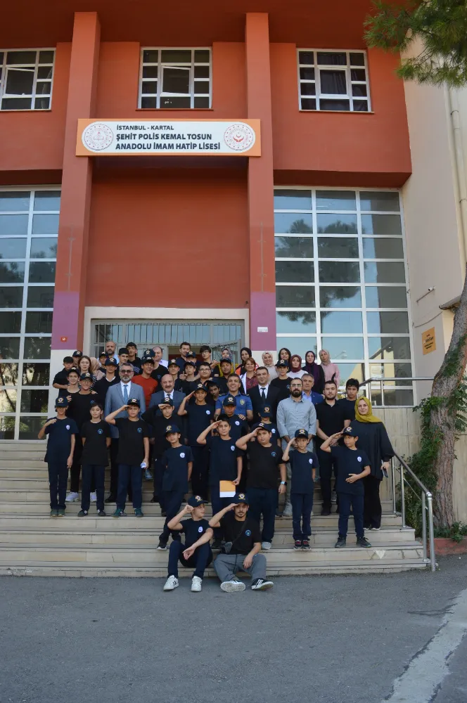 KAYMAKAM ÇAKICI,ŞEHİT KEMAL TOSUN ANADOLU İMAM HATİP LİSESİNİ ZİYARET ETTİ