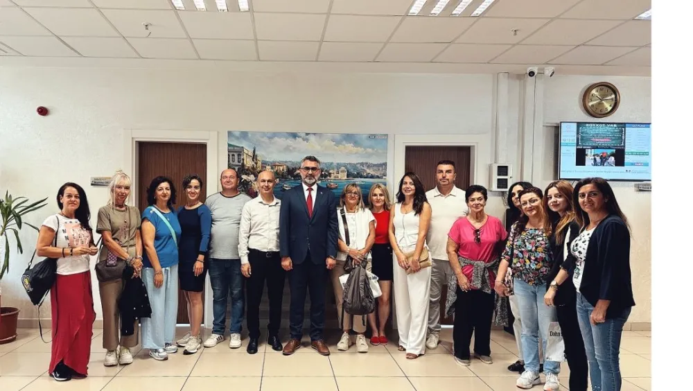 KARTAL MİLLİ EĞİTİM MÜDÜRÜ KIRAÇ MİSAFİRLERİNİ AĞIRLADI