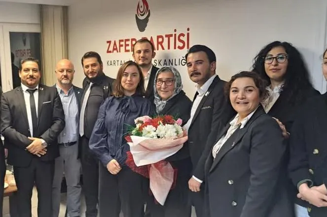 ZAFER PARTİSİ KARTAL İLÇE BAŞKANLIĞI’NDA DUYGULU BULUŞMA