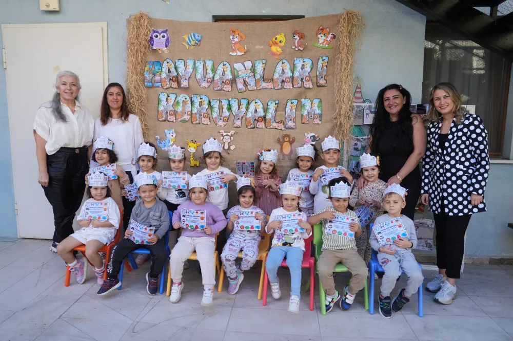 KARTAL BELEDİYESİ KREŞLERİNDE MİNİKLER HAYVAN SEVGİSİNİ ÖĞRENİYOR