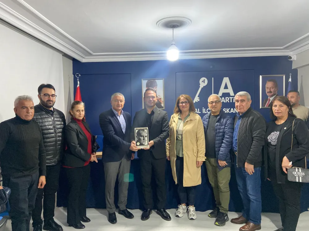 ALTINBAŞAK DERNEĞİ’NDEN ANAHTAR PARTİ KARTAL İLÇE BAŞKANLIĞI’NA ZİYARET