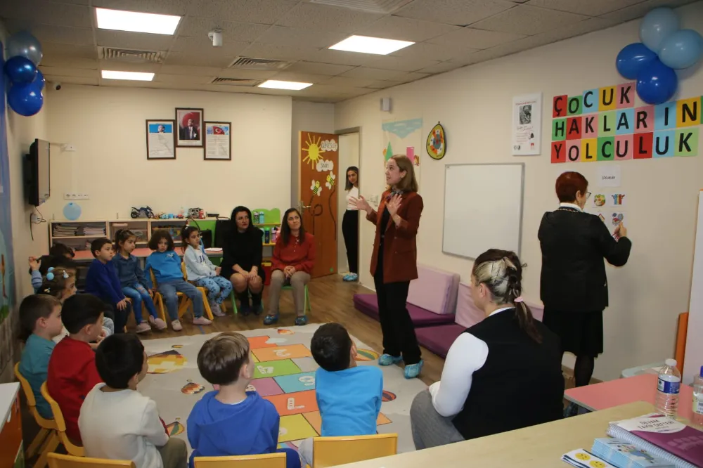 KARTAL’DA ÇOCUK HAKLARI GÜNÜ’NDE MİNİKLERE ANLAMLI EĞİTİM