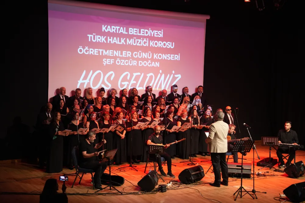 KARTAL BELEDİYESİ’NDEN ÖĞRETMENLER GÜNÜNE ÖZEL TÜRKÜ ZİYAFETİ