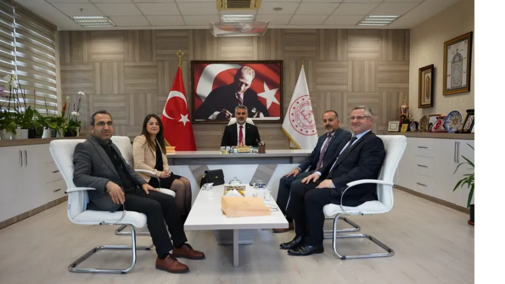  DOĞA KOLEJİ YÖNETİCİLERİ, KARTAL İLÇE MİLLÎ EĞİTİM MÜDÜRÜ MUSTAFA KIRAÇ’I ZİYARET ETTİ