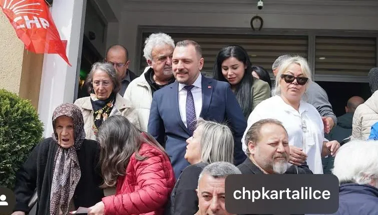 CHP KARTAL’DA REKOR KATILIM! İLÇE BAŞKANI MERT POLAT’TAN TEŞEKKÜR MESAJI