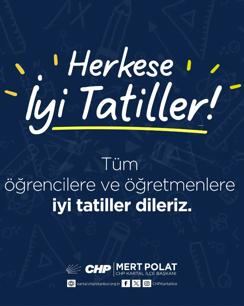 BAŞKAN  POLAT’TAN KARNE SEVİNCİ YAŞAYAN ÖĞRENCİLERE TEBRİK MESAJI