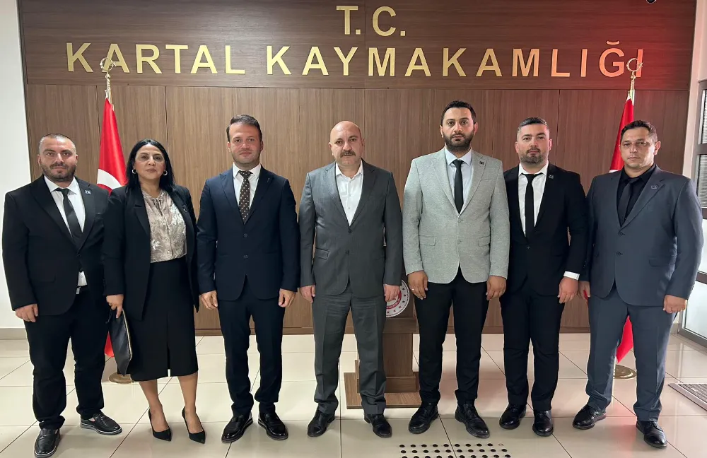 YUNUS ŞAHİN VE YÖNETİMİNDEN KAYMAKAM ÇAKICI İLE EMNİYET MÜDÜRÜ DALLI