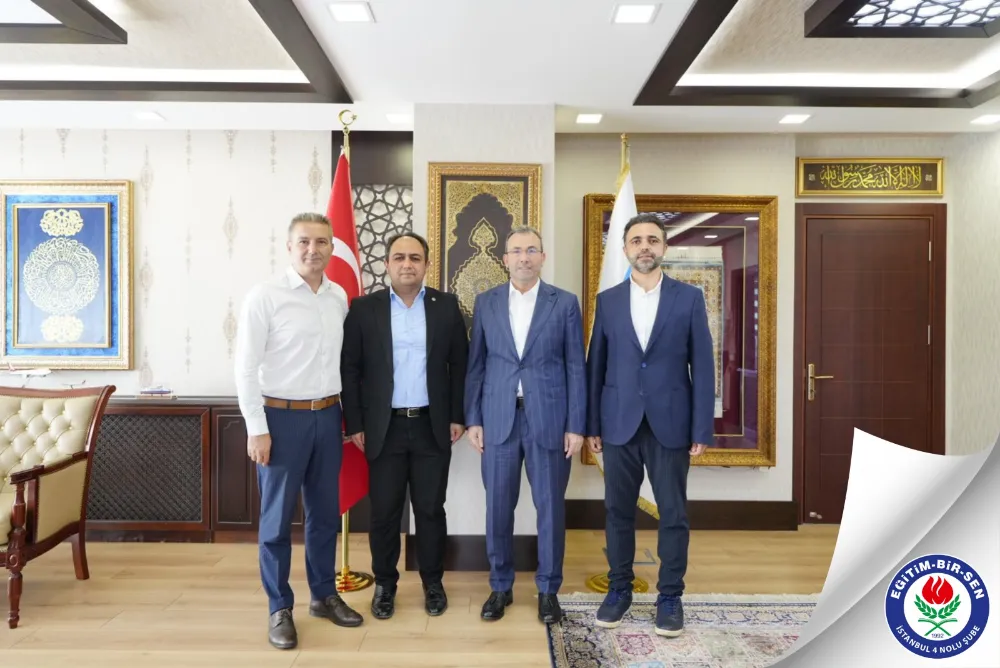 EĞİTİM-BİR-SEN 4 NOLU ŞUBE’DEN PENDİK BELEDİYESİ’NE ZİYARET
